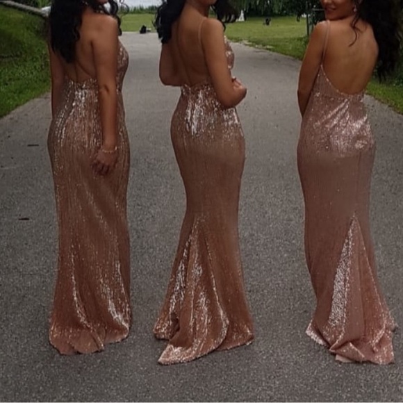 Long Sequin Gown - Picture 6 of 6